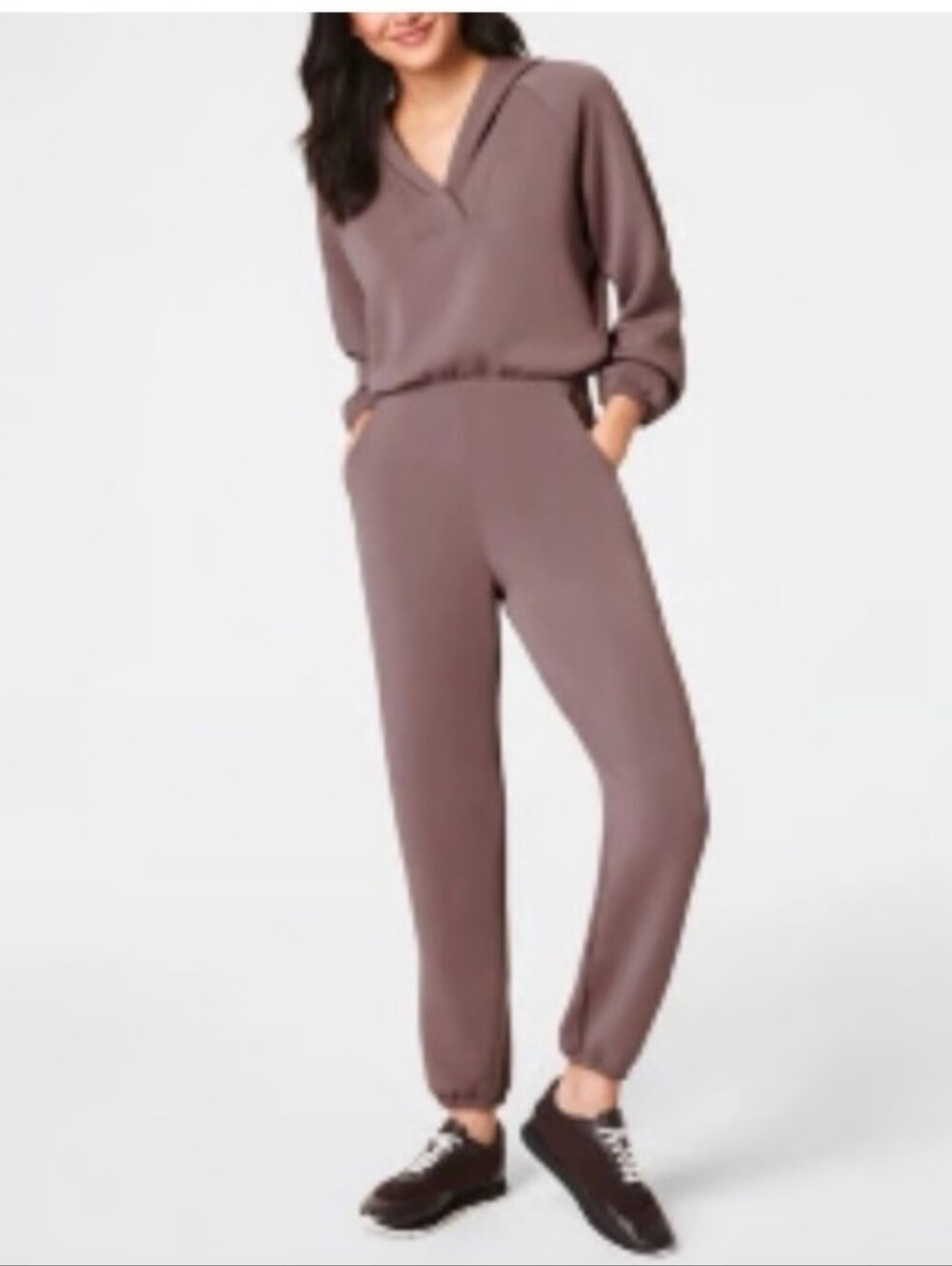 NWOT SPANX air essentials hooded jumpsuit